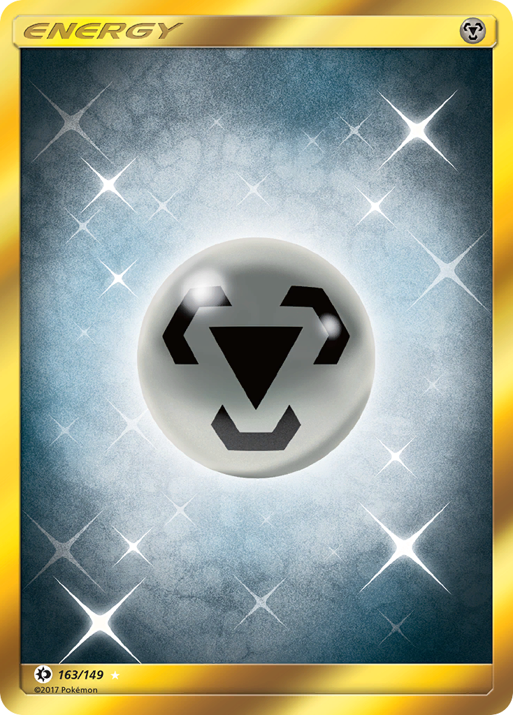 Sun & Moon Secret Rare Metal energy #163/149